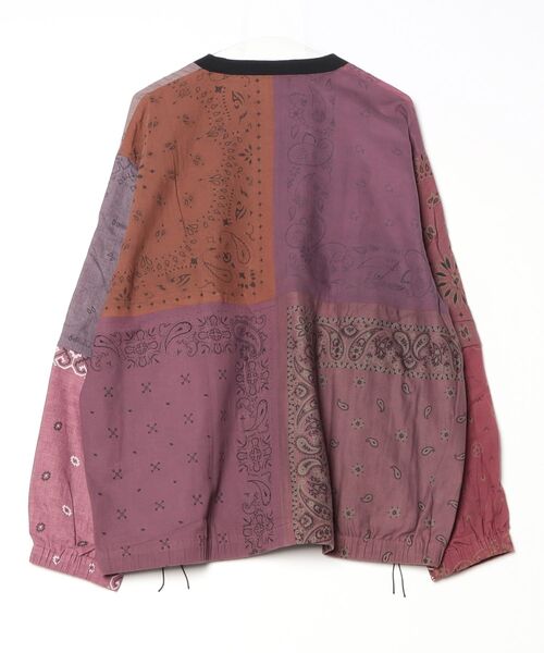 Children of the discordance（チルドレン オブ ザ ディスコ-ダンス）の「Children of the discordance / VINTAGE BANDANA PATCHWORK PULLOVER LS / COTDSH-123 SP（シャツ/ブラウス・メンズ・オリーブ/グリーン系その他/グリーン系その他2・1/2/3）」の6枚目の写真