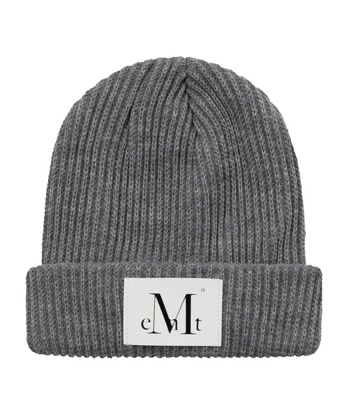 MUCENT(ムセント)の「ブートロングニットビーニ男女共用(3カラー)(ニットキャップ/ビーニー・レディース・ブラック/グレー/アイボリー・FREE)」の1枚目の写真