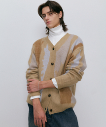 Blend knit cardigan (beige)