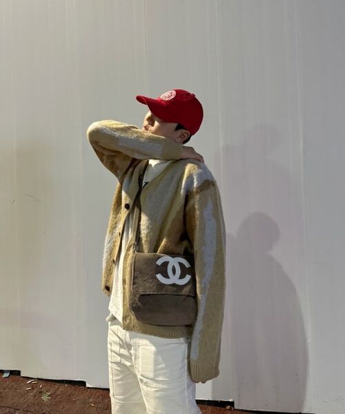 ENDOOR(エンドア)の「Blend knit cardigan (beige)(カーディガン/ボレロ・メンズ・Beige・1/2)」の10枚目の写真