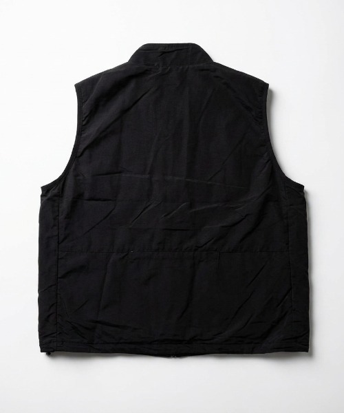 ROUND HOUSE(ラウンドハウス)の「【ROUND HOUSE/ラウンドハウス】 Nylon Light Weight Packable Vest(ベスト・メンズ・グレー/ブラック/ブラウン・MEDIUM/X-LARGE/LARGE)」の6枚目の写真