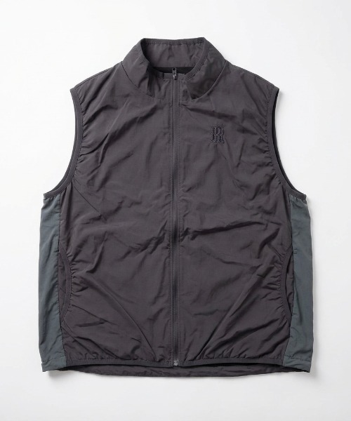 ROUND HOUSE(ラウンドハウス)の「【ROUND HOUSE/ラウンドハウス】 Nylon Light Weight Packable Vest(ベスト・メンズ・グレー/ブラック/ブラウン・MEDIUM/X-LARGE/LARGE)」の9枚目の写真