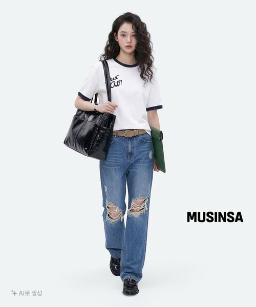 MCLANEE(マックラニー)の「メルダショルダーバッグ(ショルダーバッグ・レディース・ダークブラウン/ブラック・ONE SIZE)」の3枚目の写真