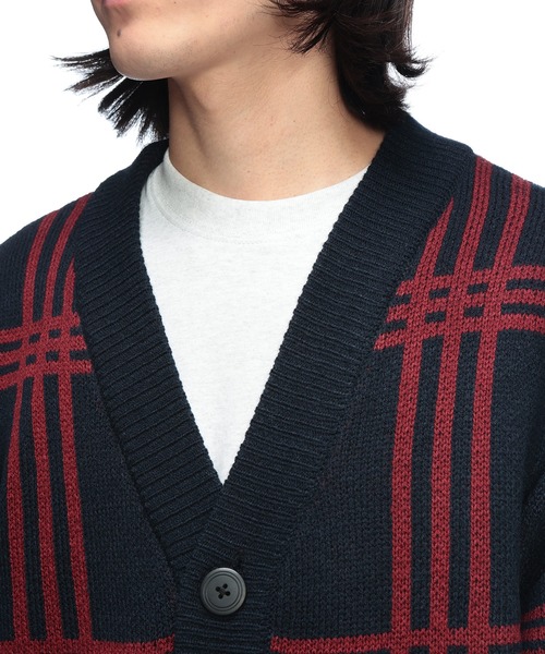 セール】Cathy's Closet (キャシーズ クロセット) チェック柄 Vネック