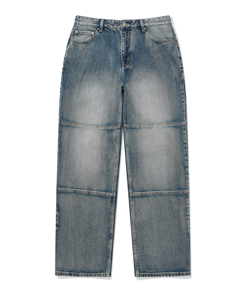 COVERNAT(カバーナット)の「デニムレギュラーダブルニーパンツブルー(デニムパンツ・レディース・その他・SMALL/X-LARGE/LARGE)」の1枚目の写真