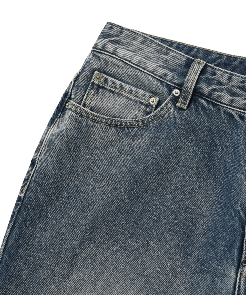 COVERNAT(カバーナット)の「デニムレギュラーダブルニーパンツブルー(デニムパンツ・レディース・その他・SMALL/X-LARGE/LARGE)」の6枚目の写真
