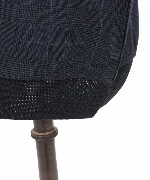 CALL&RESPONSE（コールアンドレスポンス）の「mj11302- MA1ブルゾン-グレンチェック(261-1103-05)（MA-1・メンズ・ネイビー・5/4/2）」の16枚目の写真