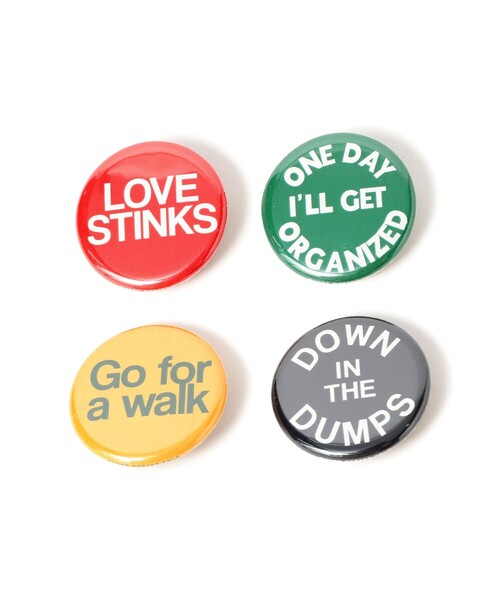 BEAMS BOY（ビームスボーイ）の「THREE POTATO FOUR / 缶バッジ 4pcs（その他・レディース・その他1/その他/その他3/その他2・ONE SIZE）」の3枚目の写真