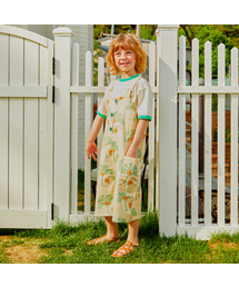 MINIDOU（ミニドウ）の「Coco Kids Melange Pants Shorts（サロペット/オーバーオール）」