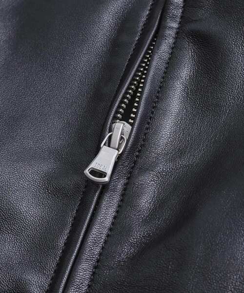 tk.TAKEO KIKUCHI（ティーケータケオキクチ）の「【本革】ラムレザーシングルライダース（ライダースジャケット・メンズ・ブラック・04/03/02/01）」の4枚目の写真