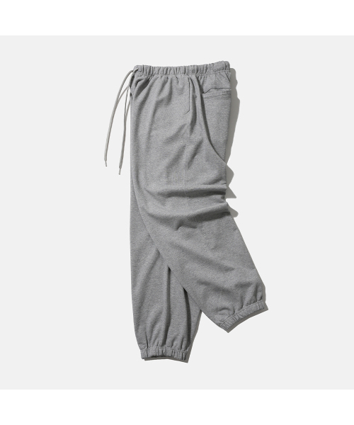 MOIF（モイフ）の「[AW25] BAGGY SWEAT PANTS / HEATHER GRAY（スウェットパンツ・メンズ・その他・1(S)/2(M)/3(L)）」の2枚目の写真