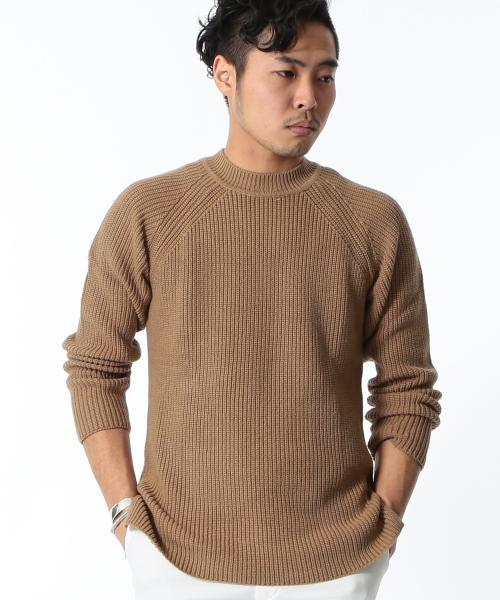 BEAMS LIGHTS Men's(ビームスライツ メンズ)の「BEAMS LIGHTS / 畦編みクルーネックニット(ニット/セーター・メンズ・オフホワイト/ベージュ/ネイビー・LARGE/MEDIUM/SMALL)」の18枚目の写真