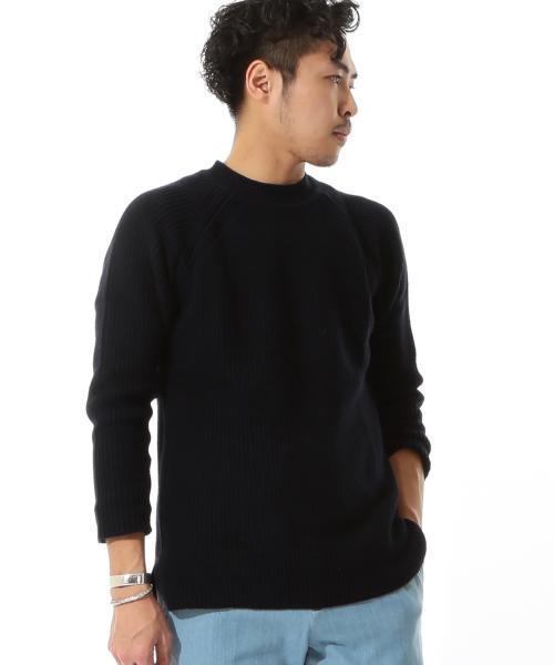 BEAMS LIGHTS Men's(ビームスライツ メンズ)の「BEAMS LIGHTS / 畦編みクルーネックニット(ニット/セーター・メンズ・オフホワイト/ベージュ/ネイビー・LARGE/MEDIUM/SMALL)」の20枚目の写真