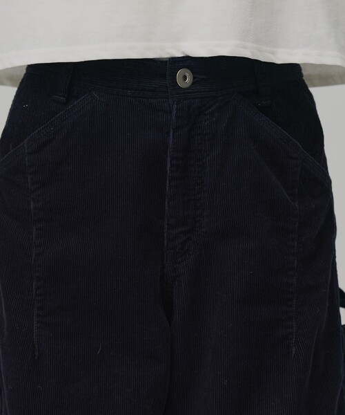 PUBLIC TOKYO（パブリックトウキョウ）の「コーデュロイペインターパンツ（チノパンツ・レディース・ベージュ/ネイビー・1/2）」の22枚目の写真