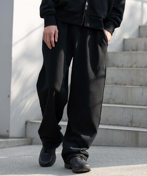 WEGO（ウィゴー）の「WEGO/【25年秋冬新作】スウェットパンツ（スウェットパンツ・メンズ・杢グレー/ブラック・FREE）」の2枚目の写真
