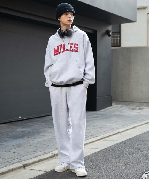 WEGO（ウィゴー）の「WEGO/【25年秋冬新作】スウェットパンツ（スウェットパンツ・メンズ・杢グレー/ブラック・FREE）」の4枚目の写真