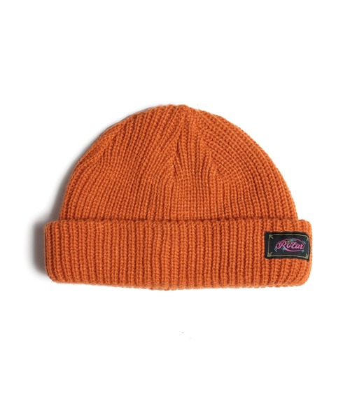 ROTAR（ローター）の「Cable watch CAP（ニットキャップ/ビーニー・メンズ・ブラック/オリーブ/チャコールグレー/ネイビー/パープル/オレンジ・FREE）」の6枚目の写真