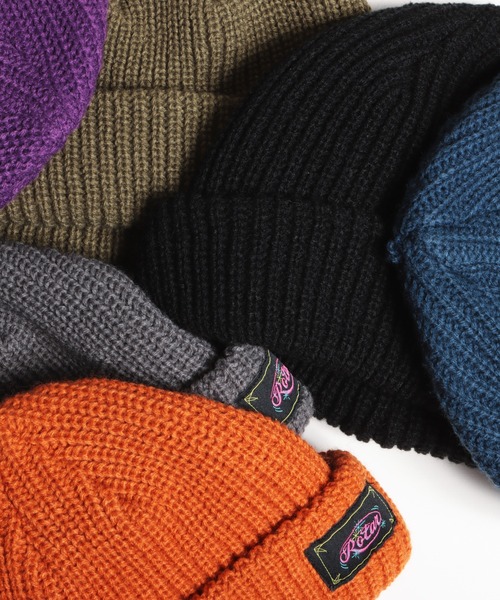 ROTAR（ローター）の「Cable watch CAP（ニットキャップ/ビーニー・メンズ・ブラック/オリーブ/チャコールグレー/ネイビー/パープル/オレンジ・FREE）」の8枚目の写真