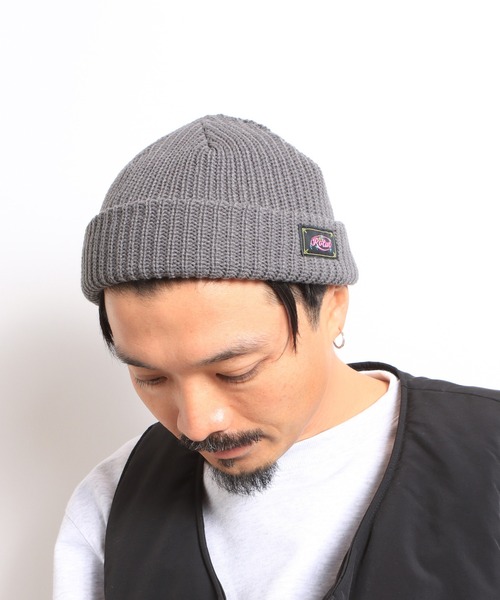 ROTAR(ローター)の「Cable watch CAP(ニットキャップ/ビーニー・メンズ・ブラック/オリーブ/チャコールグレー/ネイビー/パープル/オレンジ・FREE)」の19枚目の写真