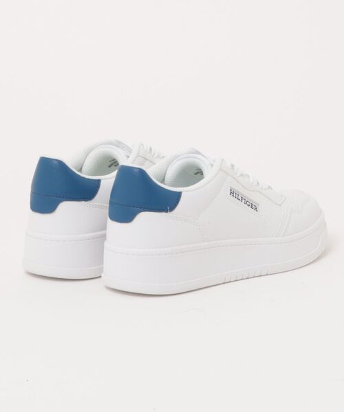 TOMMY HILFIGER（トミーヒルフィガー）の「【TOMMY HILFIGER】シンプルスニーカー（スニーカー・レディース・ホワイト・6/6.5/7/7.5/8/5.5）」の2枚目の写真