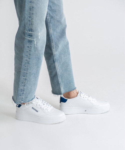 TOMMY HILFIGER（トミーヒルフィガー）の「【TOMMY HILFIGER】シンプルスニーカー（スニーカー・レディース・ホワイト・6/6.5/7/7.5/8/5.5）」の6枚目の写真