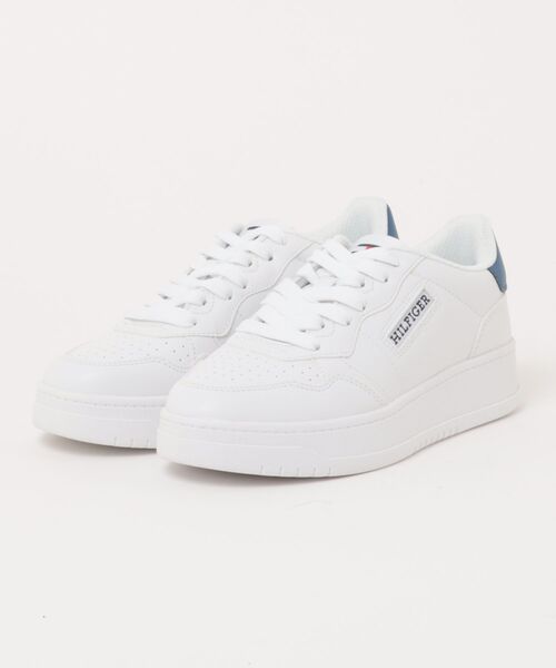 TOMMY HILFIGER（トミーヒルフィガー）の「【TOMMY HILFIGER】シンプルスニーカー（スニーカー・レディース・ホワイト・6/6.5/7/7.5/8/5.5）」の10枚目の写真