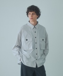 BOXY CARGO POCKET TECK SHIRT - ボクシーカーゴポケットテックシャツ