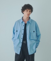 BOXY CARGO POCKET TECK SHIRT - ボクシーカーゴポケットテックシャツ