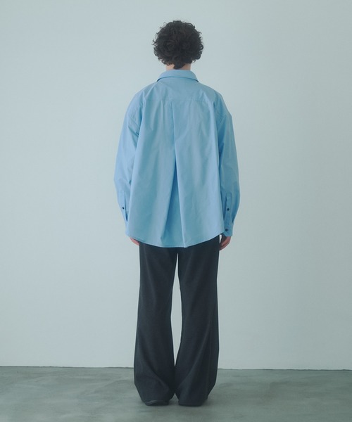 DOOPZ（ドープス）の「BOXY CARGO POCKET TECK SHIRT - ボクシーカーゴポケットテックシャツ（シャツ/ブラウス・メンズ・ブラック/グレー/ブルー・SMALL/MEDIUM/LARGE）」の18枚目の写真