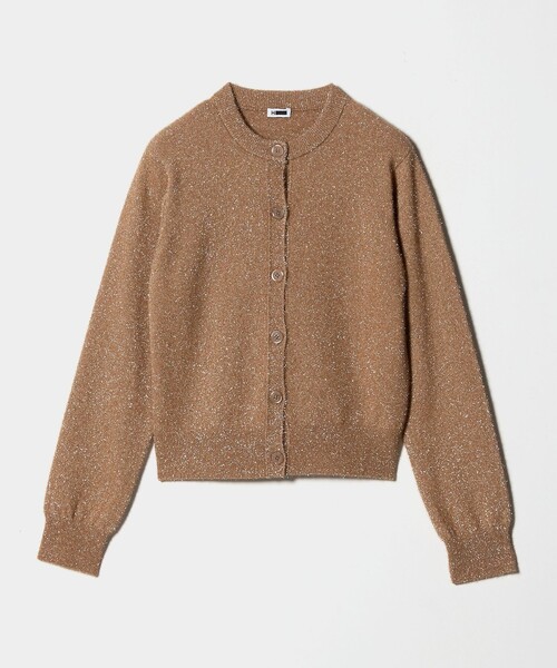 H　BEAUTY&YOUTH UNITED ARROWS（エイチビューティーアンドユースユナイテッドアローズ）の「＜H＞ナイロン スパークル ニット カーディガン（カーディガン/ボレロ・レディース・ネイビー/モカ/ライトブルー・FREE）」の19枚目の写真