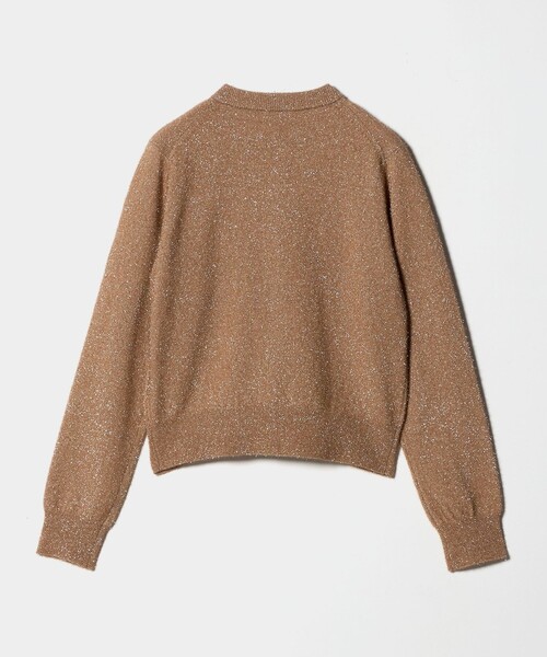 H　BEAUTY&YOUTH UNITED ARROWS（エイチビューティーアンドユースユナイテッドアローズ）の「＜H＞ナイロン スパークル ニット カーディガン（カーディガン/ボレロ・レディース・ネイビー/モカ/ライトブルー・FREE）」の20枚目の写真