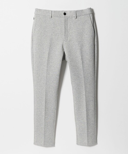 BEAUTY&YOUTH UNITED ARROWS(ビューティーアンドユースユナイテッドアローズ)の「【WEB限定 WARDROBE SMART】ダブルニット ノープリーツ スラックス パンツ/セットアップ対応【抗菌・防臭】(スラックス・メンズ・ダークグレー/その他1/ブラック/グレー・S/M/L/XL)」の8枚目の写真