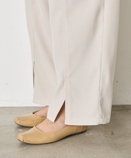 Jena espace merveilleux(ジェナ エスパスメルヴェイユ)の「センターラインワイドパンツ(その他パンツ・レディース・ブラック/ライトグレー/ベージュ・FREE)」の22枚目の写真