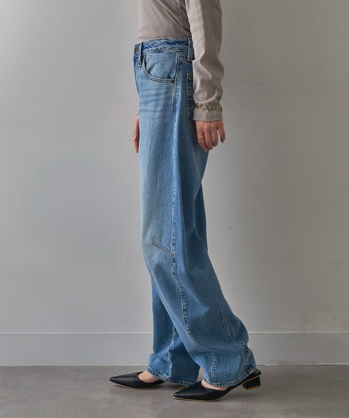 Levi's(リーバイス)の「【Levi’s】BAGGY DAD BARREL(デニムパンツ・レディース・インディゴブルー/ブラック・27/26/25/24)」の8枚目の写真