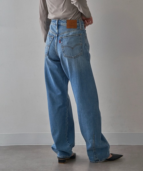 Levi's(リーバイス)の「【Levi’s】BAGGY DAD BARREL(デニムパンツ・レディース・インディゴブルー/ブラック・27/26/25/24)」の9枚目の写真