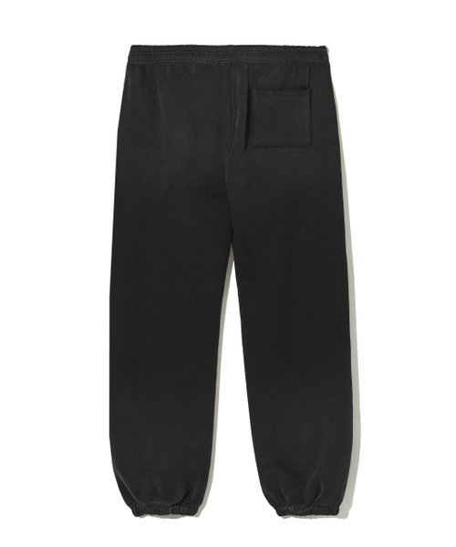 LORES（ロアス）の「Faded Pigment Dyed Sweatpants - Black（スウェットパンツ・レディース・その他・M/L）」の2枚目の写真