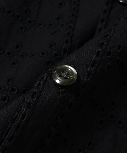BEAMS(ビームス)の「レース オープンカラーシャツ【リラックスフィット】(シャツ/ブラウス・メンズ・ホワイト/ブラック・M/S/XL/L)」の18枚目の写真