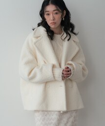 GALLEST | ループボアPコート(ピーコート)
