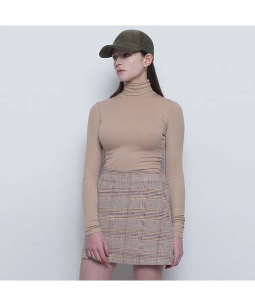 THE-ABON(エイボン)の「W25 fleece pola tee beige(Tシャツ/カットソー・レディース・その他・FREE)」の2枚目の写真