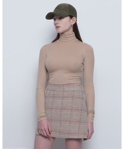 THE-ABON(エイボン)の「W25 fleece pola tee beige(Tシャツ/カットソー・レディース・その他・FREE)」の4枚目の写真