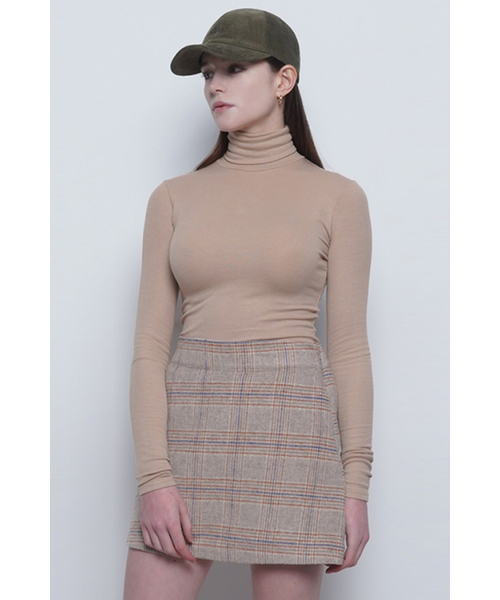THE-ABON(エイボン)の「W25 fleece pola tee beige(Tシャツ/カットソー・レディース・その他・FREE)」の6枚目の写真