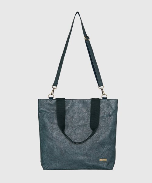 WALLAROO(ワラル)の「ワラル 3wayバッグ ラファオーバーサイズ_ブルー(エコバッグ/サブバッグ・レディース・ブルー・FREE)」の1枚目の写真