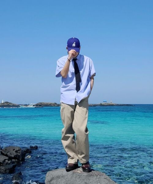 MAKEITTO（メイキット）の「[GRAFFITI LOGO] CREW NECK TEE_CREAM（Tシャツ/カットソー・メンズ・その他・M/L/XL/XXL）」の22枚目の写真