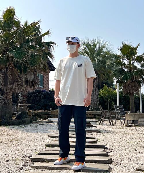 MAKEITTO（メイキット）の「[GRAFFITI LOGO] CREW NECK TEE_CREAM（Tシャツ/カットソー・メンズ・その他・M/L/XL/XXL）」の15枚目の写真