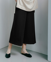 SPERONE WOMEN（スペローネウーマン）の「ワイドシルエットスラックス（ブラック）（スラックス）」