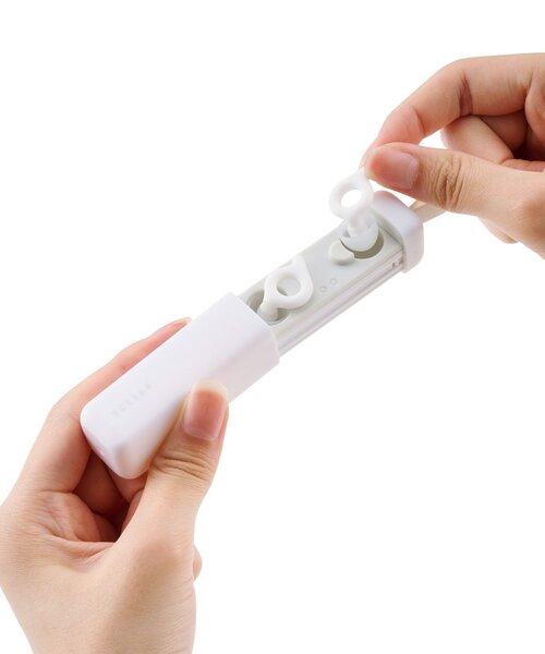 BIRTHDAY BAR（バースデイバー）の「エクリア睡眠用耳栓　Earplug（ボディスクラブ/ピーリング・レディース・ブラック/ホワイト・0）」の17枚目の写真