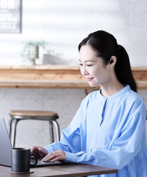 BIRTHDAY BAR（バースデイバー）の「エクリア睡眠用耳栓　Earplug（ボディスクラブ/ピーリング・レディース・ブラック/ホワイト・0）」の12枚目の写真