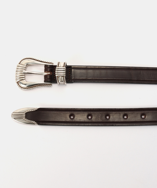 FRAMeWORK（フレームワーク）の「TORY LEATHER/トリーレザー western style ベルト（ベルト・レディース・ブラウン・FREE）」の3枚目の写真