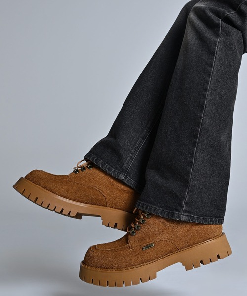 ADRER(�A�h���[)��High Sole brushed Lace-Up Shoes / �n�C�\�[�� �u���b�V���h���[�X�A�b�v �V���[�Y(�u�[�c)