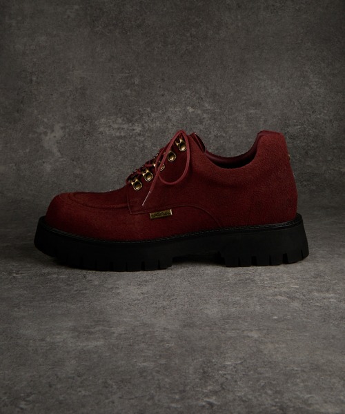 High Sole brushed Lace-Up Shoes / ハイソール ブラッシュドレース